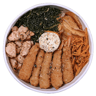 Pokes e bowls havaianos.